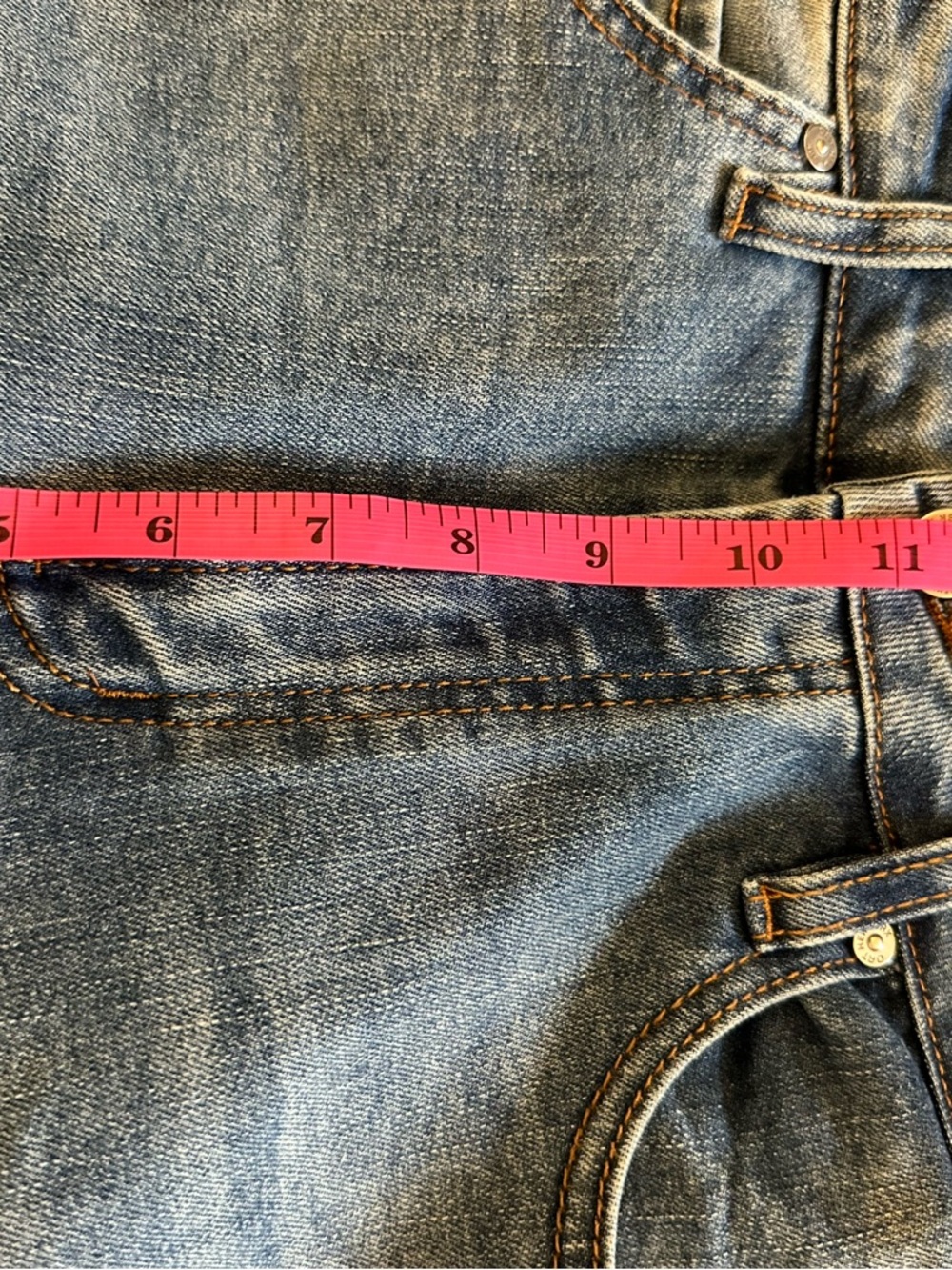 OAT Wide Leg Cropped Jeans - size 30 - size 10 - Picture 7 of 8